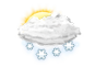 leichter Schneefall
